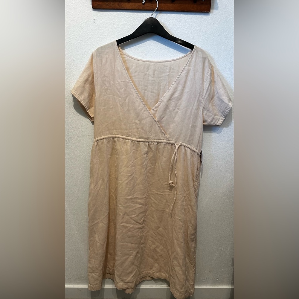 Ollie Ella Tansy Wrap Dress in Milk XL